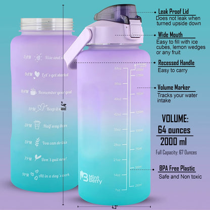 Reusable Water Bottle | Best Reusable Water Bottle | Mint Berry