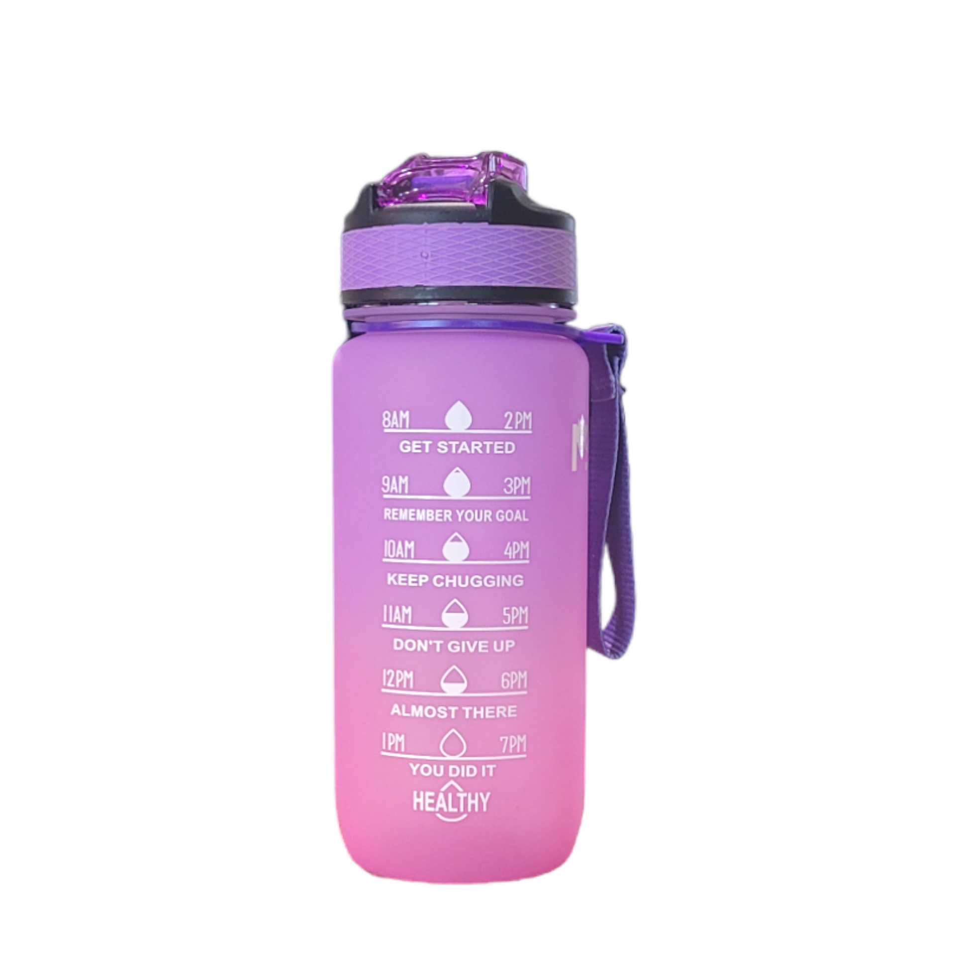 Pink Purple Water Bottle | Purple Water Bottle | Mint Berry