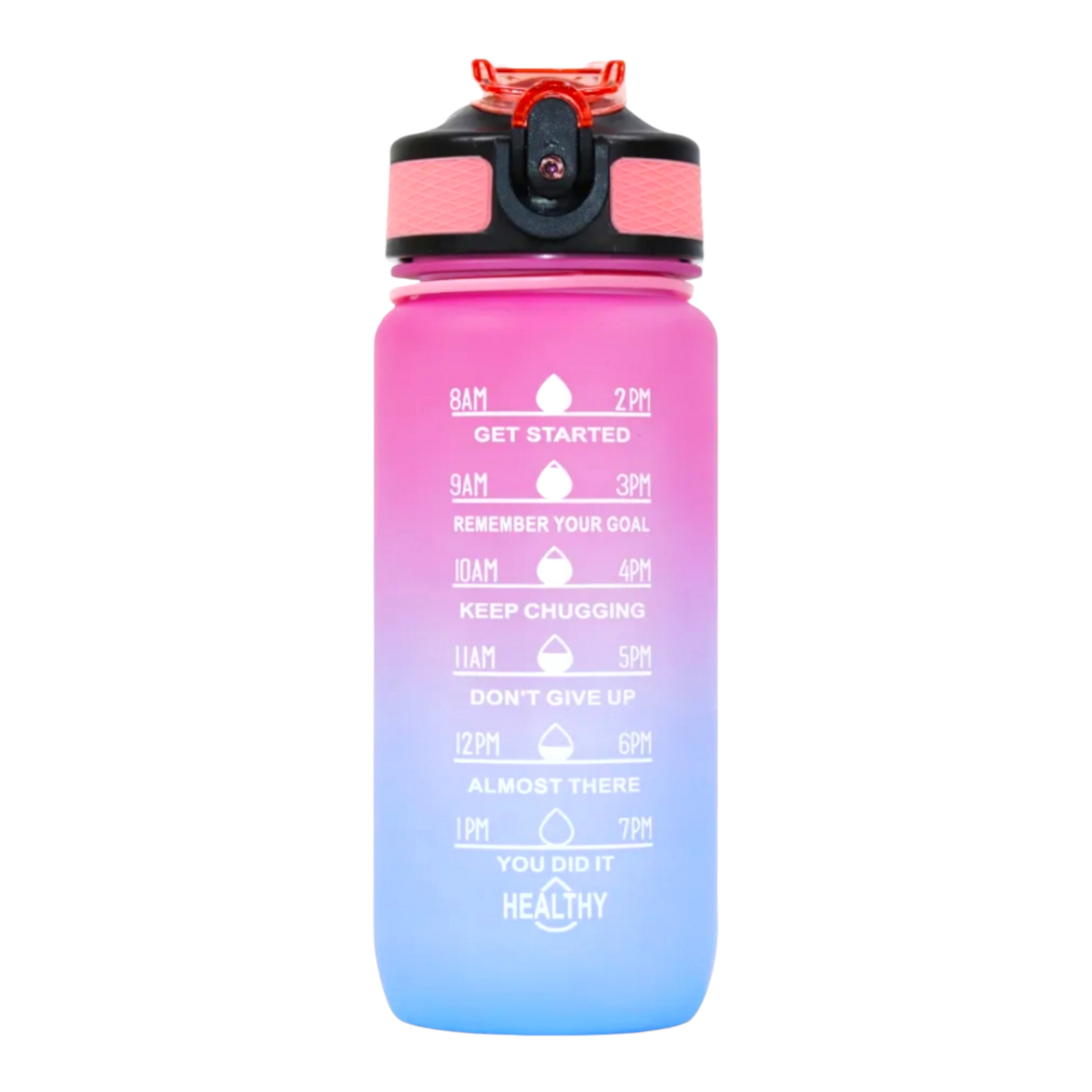 Sports Water Bottles BPA-Free Large Water Bottle /Adults Tritan Leakproof  PINK